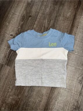 Lee Colorblock Boys Crewneck Tee Size 3-6 Months
